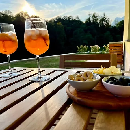 Cozy & Chic - With A Private Patio Appartamento Kobarid